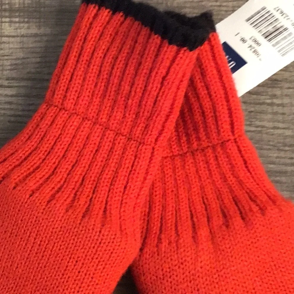GAP Kids Red and Black Mittens